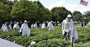 KOREAN WAR VETERANS MEMORIAL: WASHINGTON, D.C. (4K)
