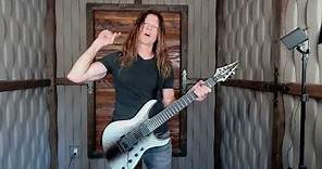 Chris Broderick Live Playthrough of "In The Dark" solo #1 by In Flames