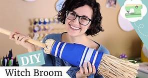 DIY Witch's Broom for Halloween - How to Make the Broomstick from Mary and The Witch's Flower!