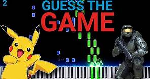 Do You Know These Video Games (Piano Quiz - Part 2)