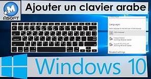 Comment ajouter clavier arabe sur windows 10 ? | Msoft | (Darija)