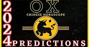 Ox Chinese Zodiac Signs 2024 Horoscope Prediction