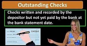 Outstanding Check Definition - What are Outstanding Checks