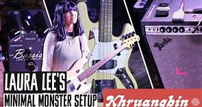 Laura Lee's Monster Minimal Khruangbin Bass Rig