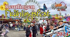 In Reutlingen rummelt’s wieder | Reutlingen Frühlingsfest 2024 [ Impressionen ] - Clip by CoolKirmes