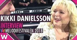 Kikki Danielsson "Osby Tennessee" | Melodifestivalen 2018 Karlstad (INTERVIEW)