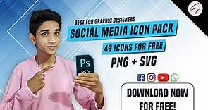 49 Social Media Icons Pack Free Download | PNG, PSD & Vector Files | SHAAD RAZVI