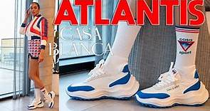 CASABLANCA'S BRAND NEW SNEAKER! Casablanca Atlantis On Foot Review and How to Style