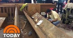 Cairo Church Bombings: New Video Shows Bomber Blowing Himself Up | TODAY