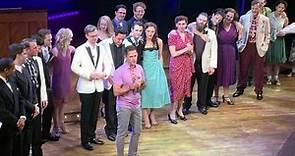 Bandstand Final Broadway Curtain Call, Andy Blankenbuehler Speech & Marriage Proposal (9/17/2017)