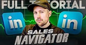 Linkedin Sales Navigator - Full Tutorial (find leads fast)