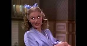 Joan Caulfield getting dressed - The Petty Girl (1950)