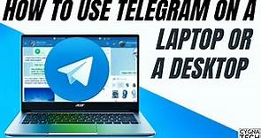 How To Use Telegram On Laptop/ Desktop | How To Use The Web Version Of Telegram | Telegram For PC