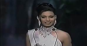 Daina Hayden's Q and A performance at Miss World 1997