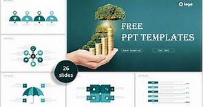 Simple Financial Business PowerPoint Templates & Google slides