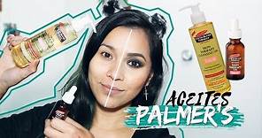 Aceite Limpiador (desmaquillante) y Aceite Multipropósito Skin Therapy Oil de Palmer's + Demo