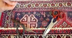 riparazione Tappeti persiani, sistemare frange, testate tappeti rovinati