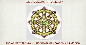 Dharma Wheel - Dharmachakra is the oldest symbol of Buddhism.