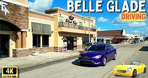 Belle Glade Florida - Driving Through