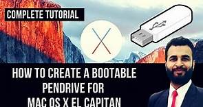 How to Create a Bootable MAC OS X El Capitan USB Flash Drive | How to Clean Install OS X El Capitan
