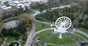 DRONEVIEW7 over SF’s Golden Gate Park Ferris wheel