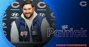 Lucas Patrick introductory press conference | Chicago Bears