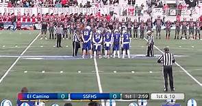 SSFHS vs El Camino Football 11-5-22 "60th BELL GAME"