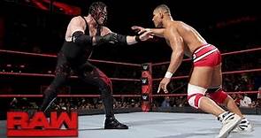 Jason Jordan vs. Kane: Raw, Nov. 27, 2017