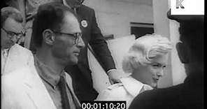 1950s Marilyn Monroe with Arthur Miller, New York