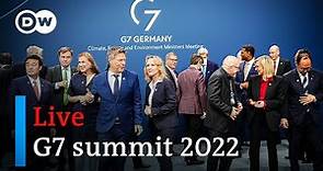 Live: World leaders meet for G7 summit 2022 | DW News
