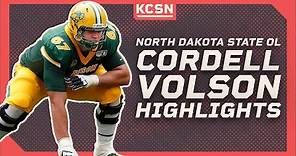 North Dakota State OL Cordell Volson Highlights | 2022 NFL Draft | KCSN Profiles