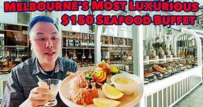 Best Buffet in Melbourne Australia! $150 Luxury Seafood Buffet Experience at The Conservatory