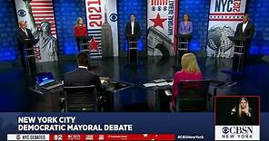 New York City Democratic Mayoral Debate