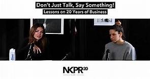 Don't Just Talk, Say Something! | Caitlin Cronenberg