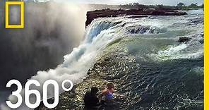 360° Victoria Falls – The Devil's Pool | National Geographic