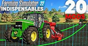 Farming Simulator 22 | 20 MODS INDISPENSABLES pour vos parties ! (FS22 Mods)
