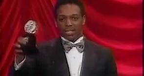 Hinton Battle wins 1984 Tony Award for Best Featured Actor in a Musical