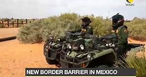 New barrier extends from El Paso to Mexico