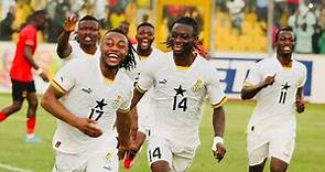 Ghana 1-0 Angola: Watch Antoine Semenyo's late goal for Black Stars