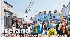 Greystones Wicklow Ireland - August 2021| 4K walking tour | Greystones Beach