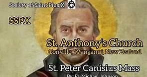 SSPXNZLIVE - St Peter Canisius Private Low Mass - 27 April 2020