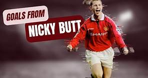 A few career goals from Nicky Butt