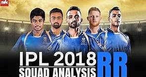 IPL 2018 Team Update: Rajasthan Royals Squad Analysis | Sportskeeda