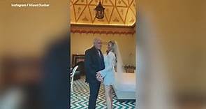 Ron Perlman dances with new wife Allison Dunbar