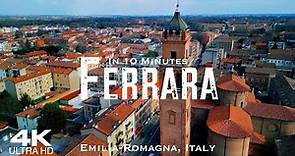 FERRARA 2024 🇮🇹 Drone Aerial 4K | Emilia-Romagna Italy Italia