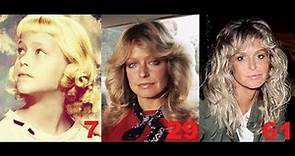 Farrah Fawcett from 0 to 62 years old