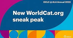 New WorldCat.org sneak peak