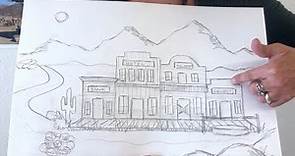 Seeing and Drawing for Kids - Western Ghost Towns