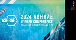 2024 ASHRAE Winter Conference - Meeting of the Members Plenary Session