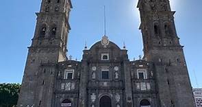 Mexico - Puebla - The Basilica Cathedral of Puebla